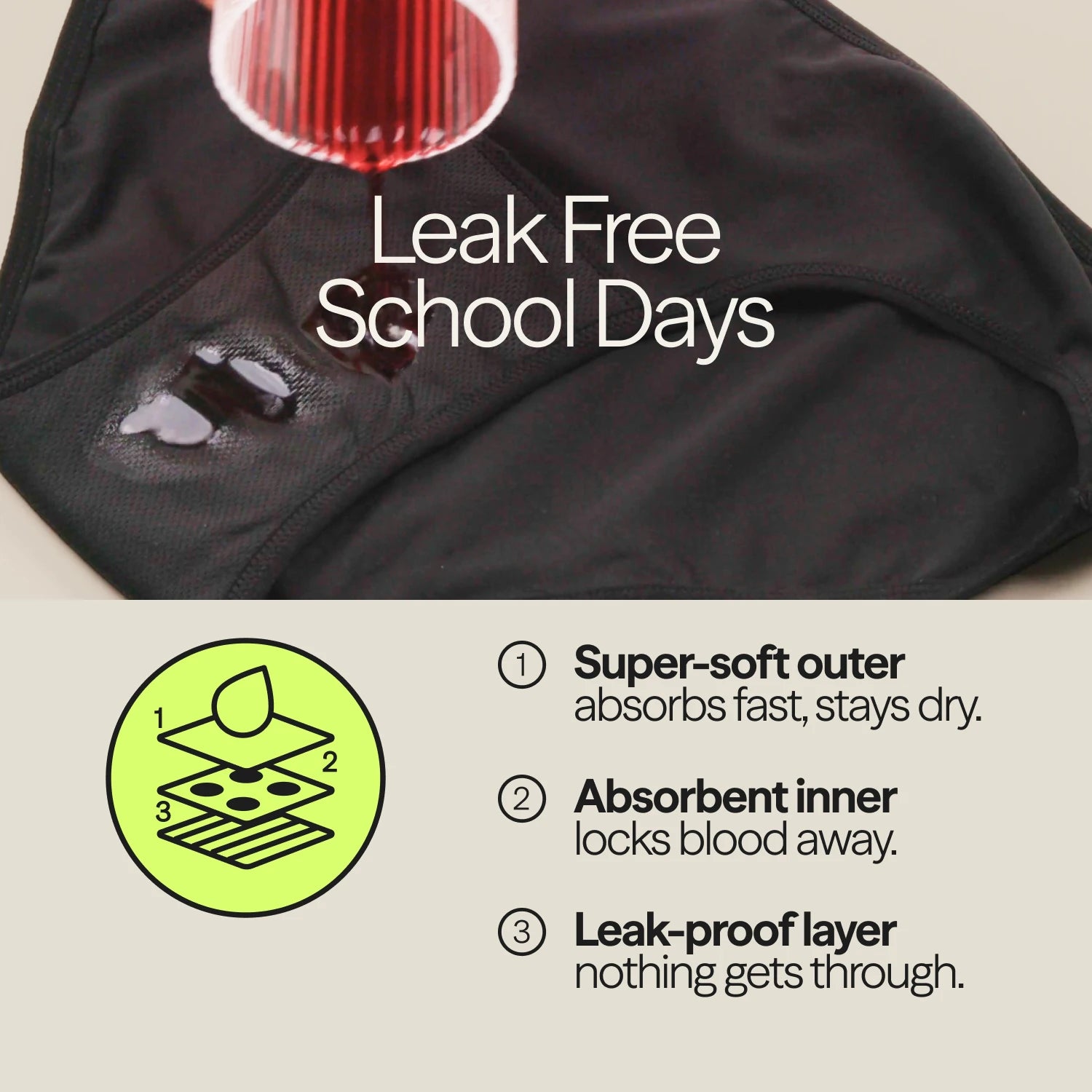 WUKA Period School Set - 1 Week - Super-Heavy - Black