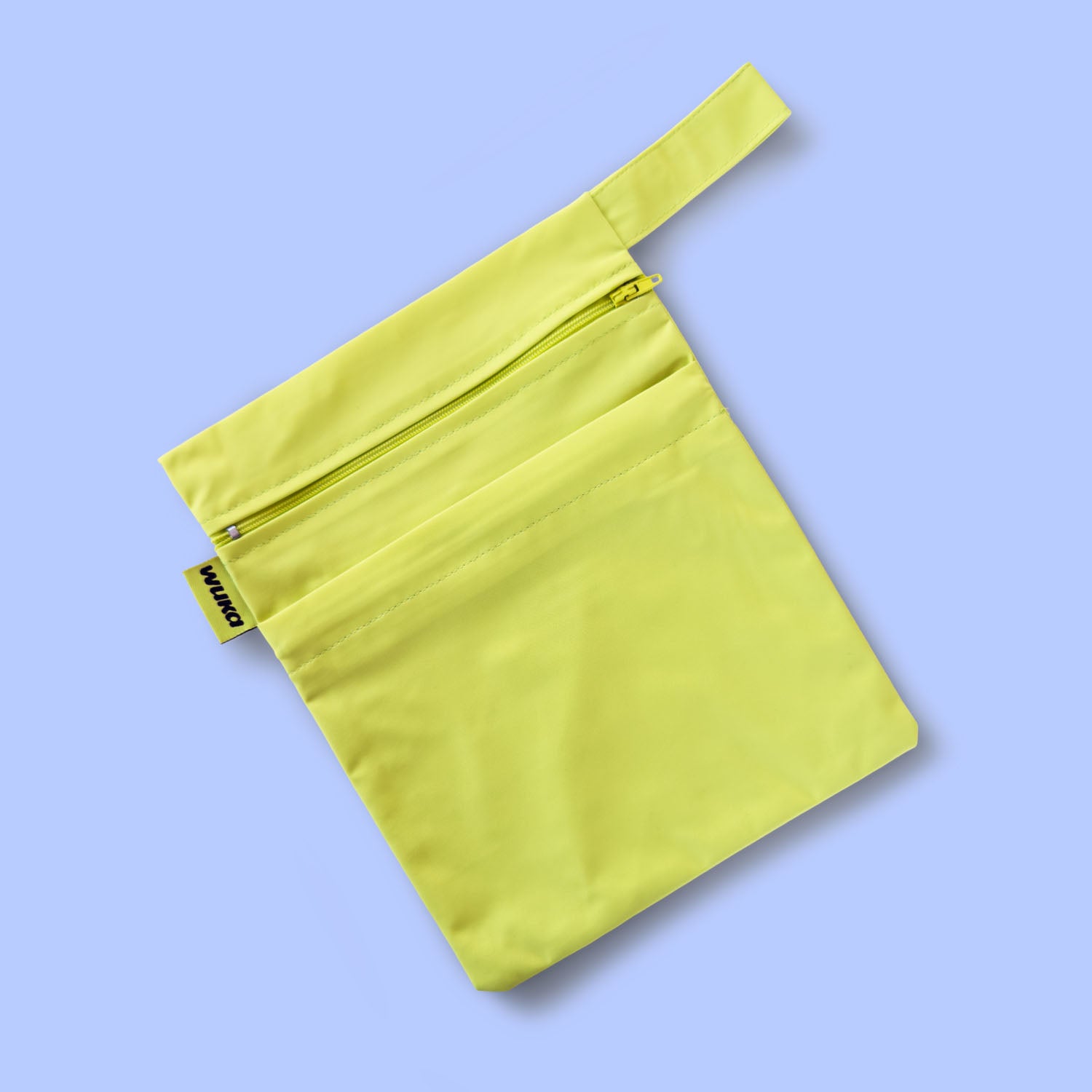 Waterproof changing bag included in the WUKA Lunafly Legsuit period swim kit