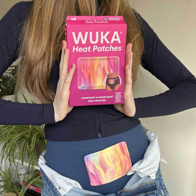 WUKA Self-Heating Patch Heat Relief External Use Multi-Colour Non-Medical Soothing Comfort heat Time 30 Seconds Lasts 12 hours. Complete customer satisfaction