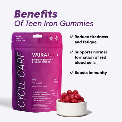 WUKA Teen Iron Gummies